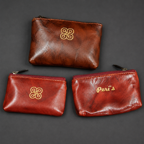 Small leather purses for women