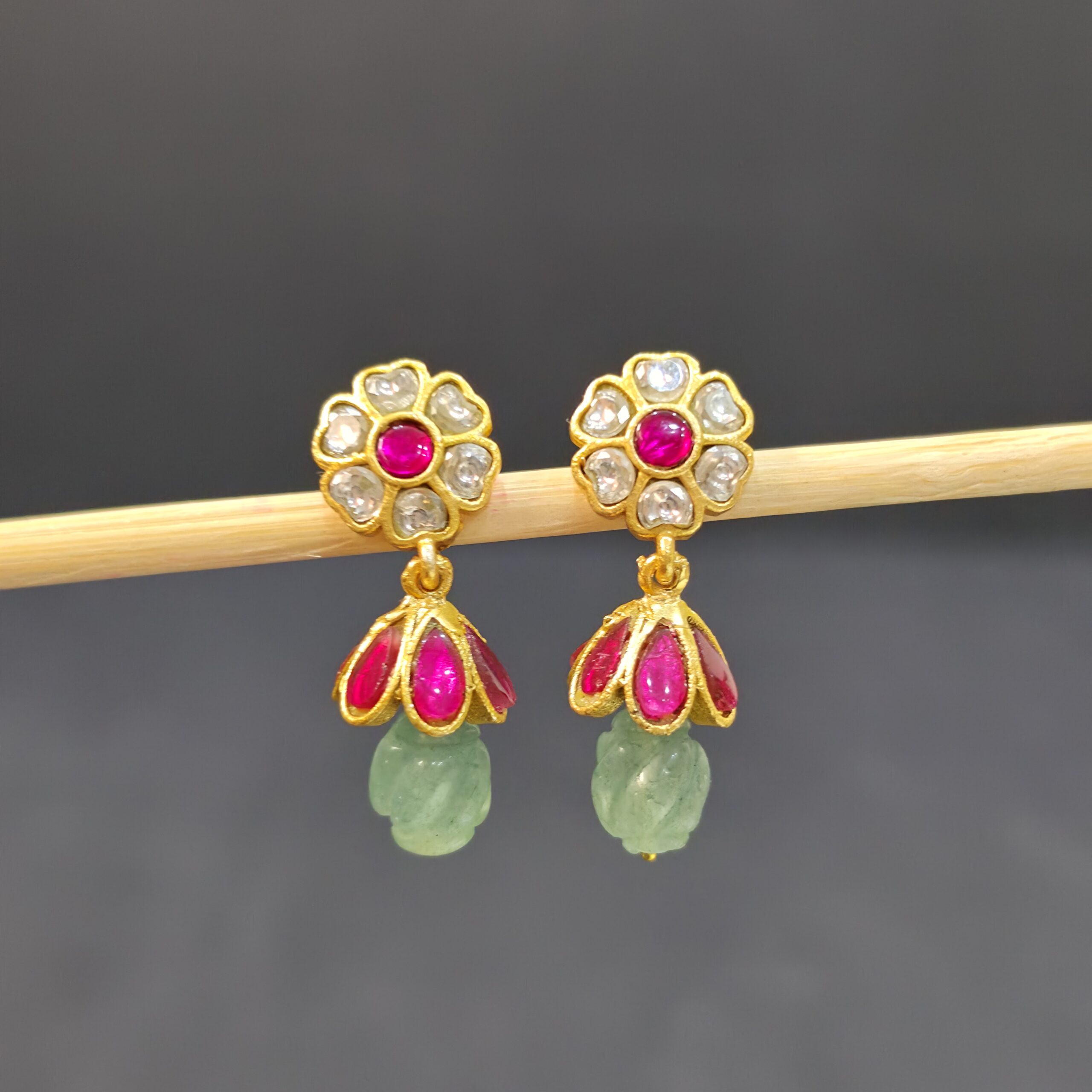 kundan eaarrings 3