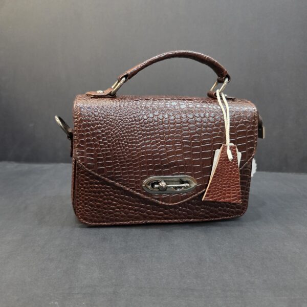 Crocodile leather Hand bag for women