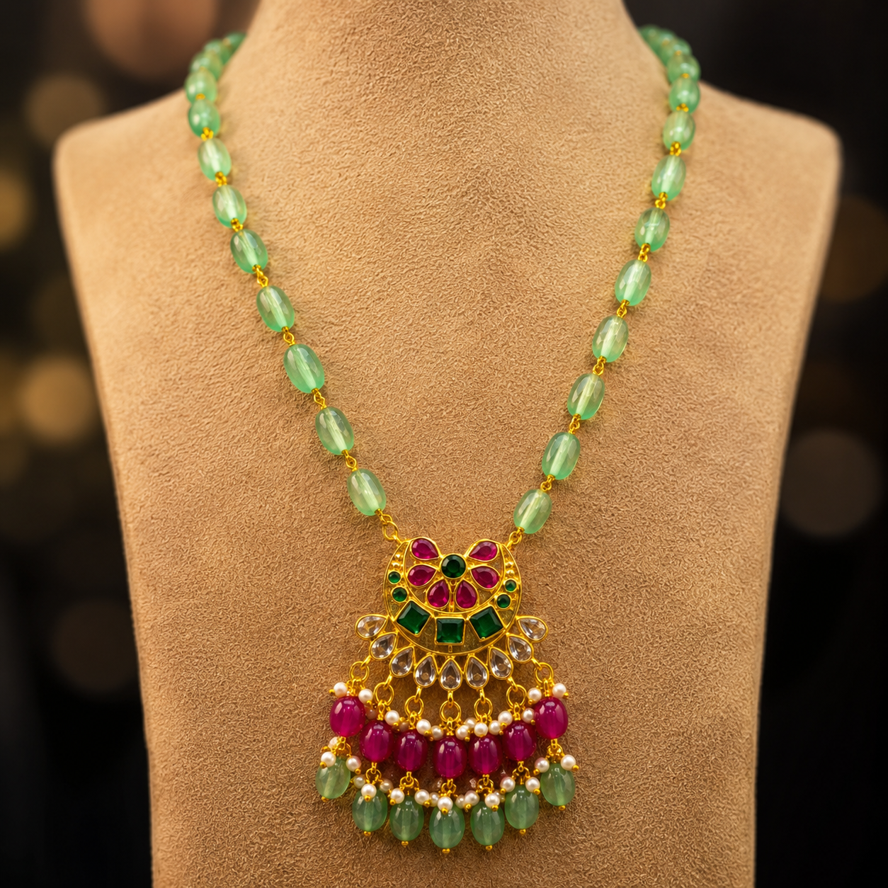 light weight multi color neckset light weight multi color neckset