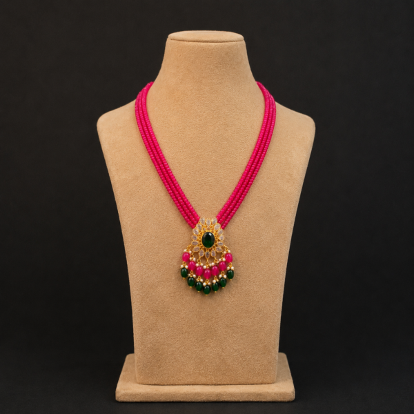 real ruby neckset