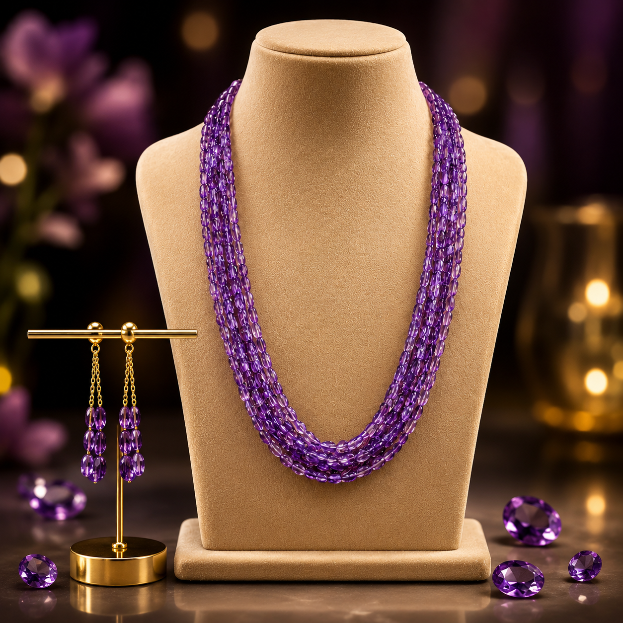 premium lavender real beads premium lavender real beads
