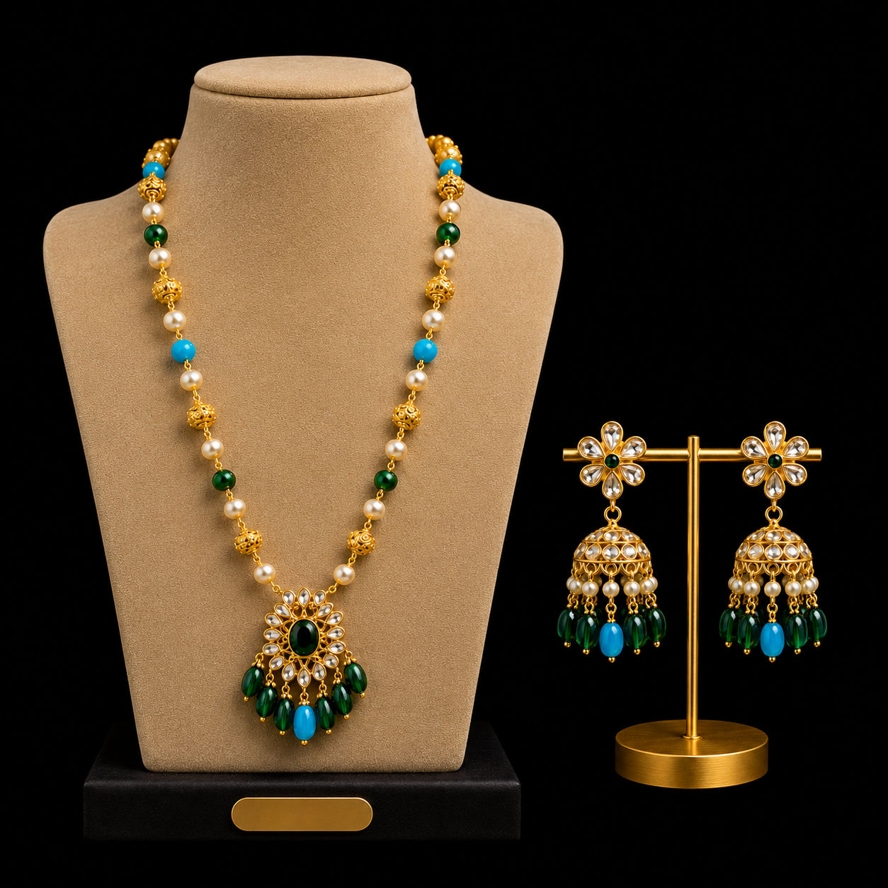 new color combination neckset new color combination neckset