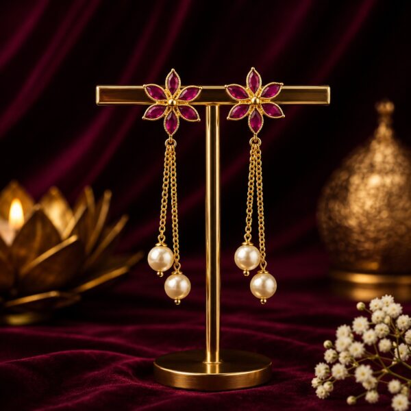 stylish ruby hangings